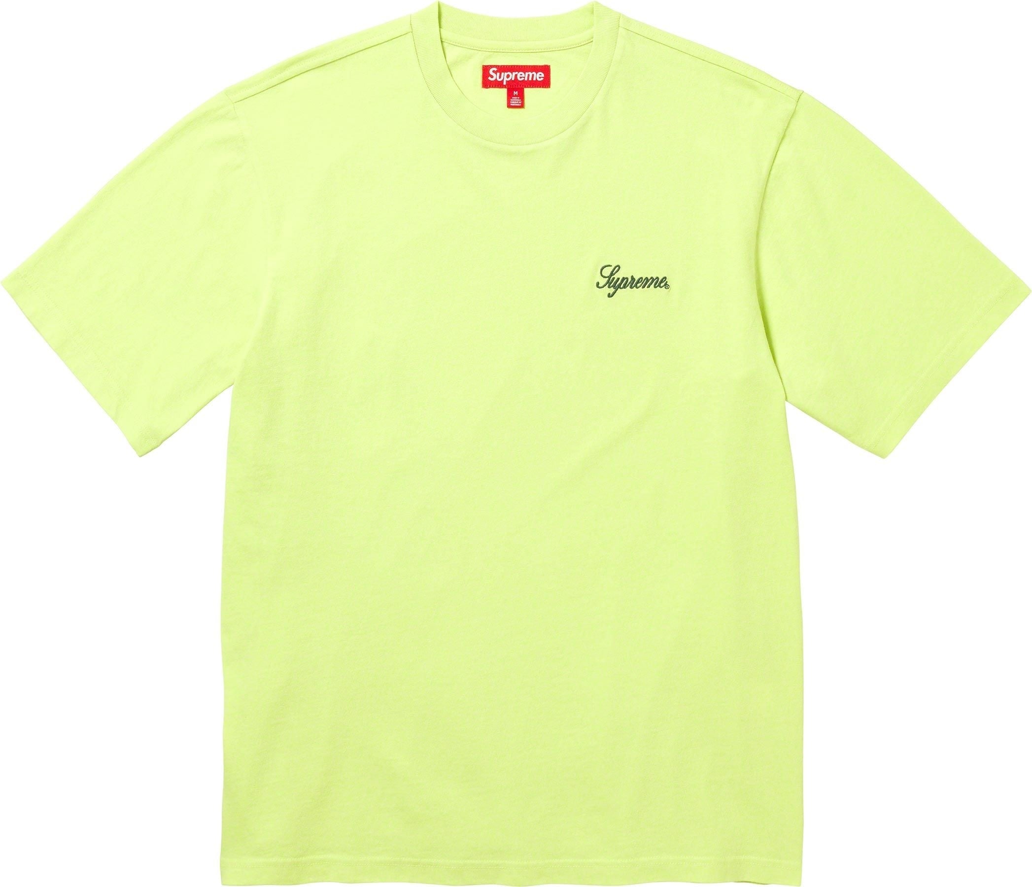 Washed Script S/S Top view 19